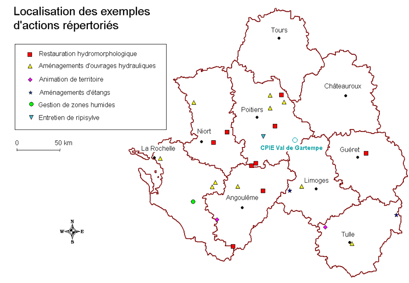 Carte des exemples